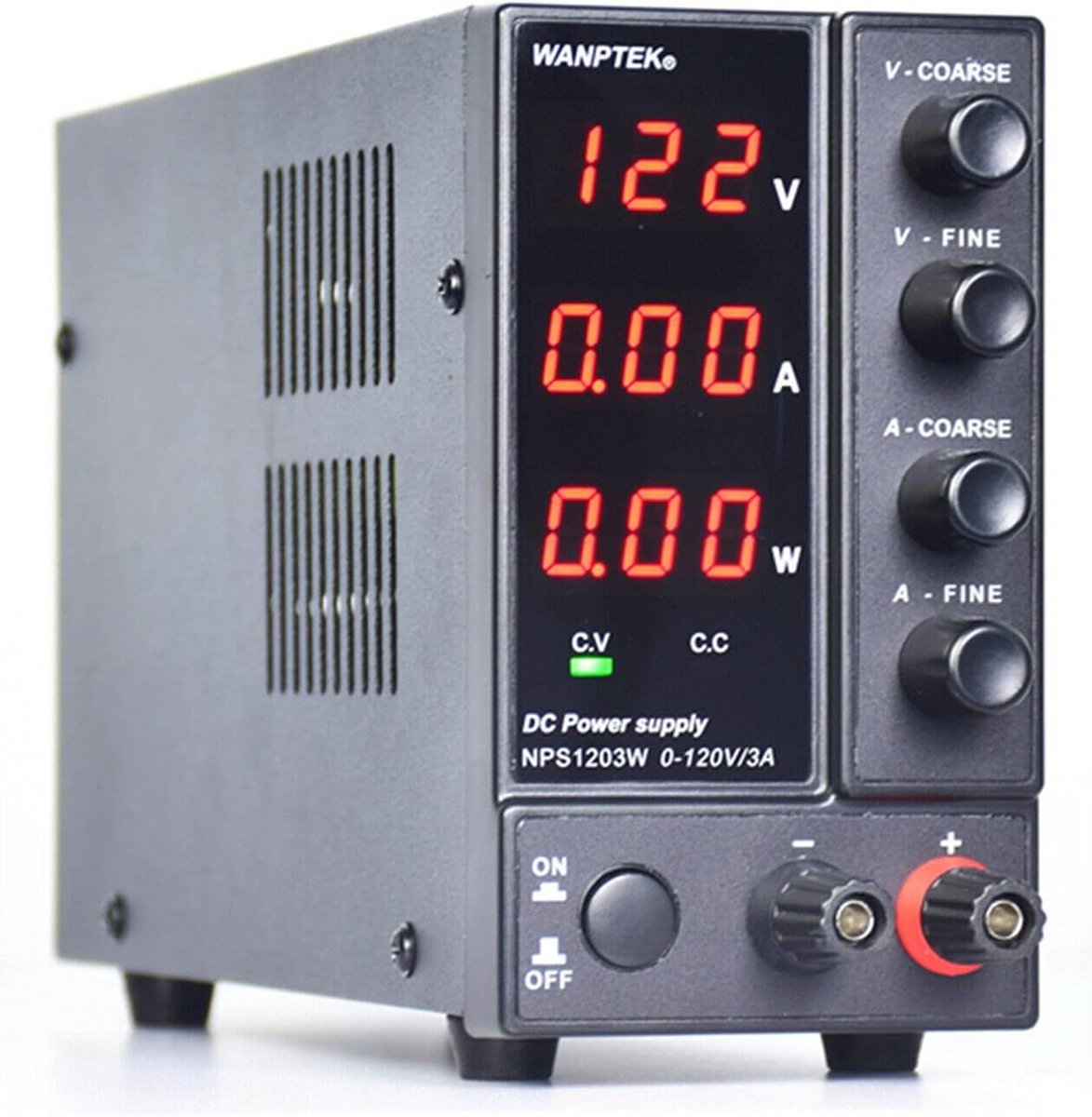 Regelbare DC Laboratoriumvoeding 0-120V 0-3A 360W met Digitale Weergave