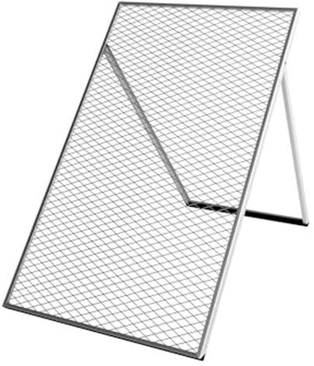 Three-Through Sieve Hot Dipped Galvanized 100 x 60 cm Garden Large Sand Compost Sieve