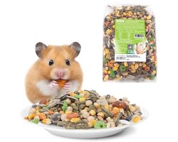 Premium Hamstervoer voor Dwerghamsters - Gezond en Smakelijk Voer voor Muizen - Tandafval en Tandgezondheid