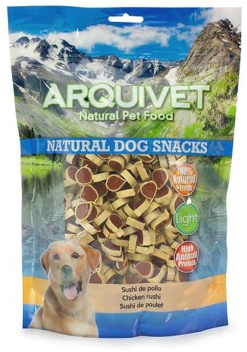 Natuurlijke Kippensushi Hondensnacks - 1 kg