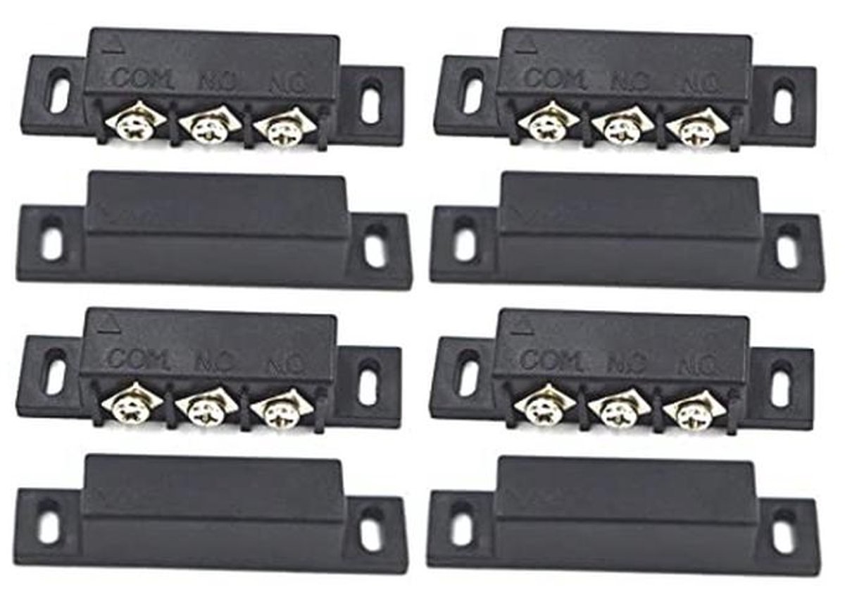 Magnetische Reed Schakelaar Set - Deur en Venster Beveiliging voor Alarm Systemen
