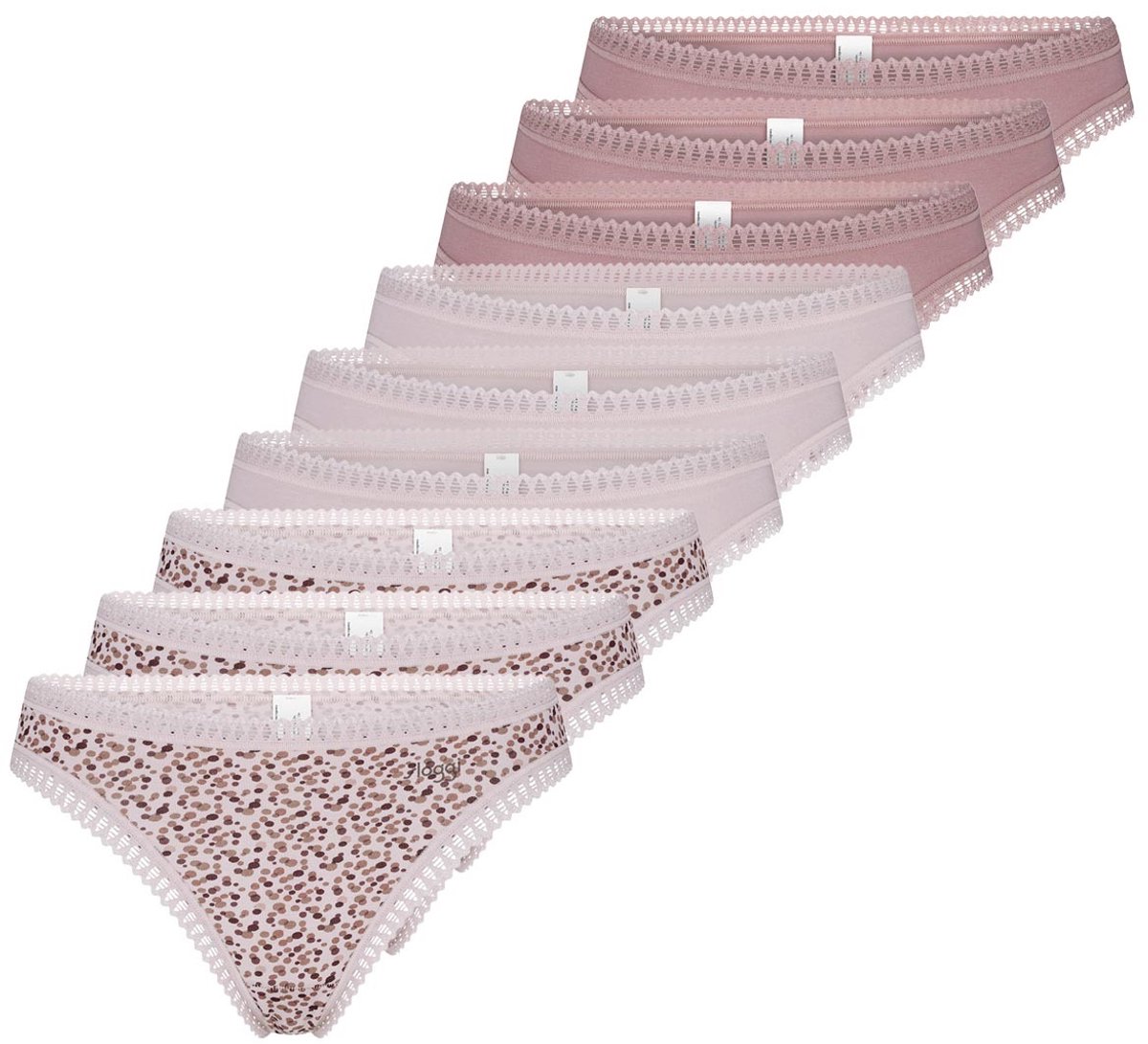 sloggi Dames string 9 pack GO Crush