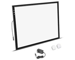 HSK A2 Artist Tracing Light Box Kopie Tafel, 12V2A Adapter Power Dimmerable 5000 Lux Lock Knop Artcraft Light Pad voor Tatto Tekenen, Schetsen, Animatie, Diamant Schilderen