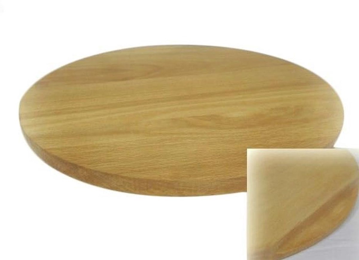 Ronde Houten Pizzaschotel - Snij- en Serveerschaal - 50cm