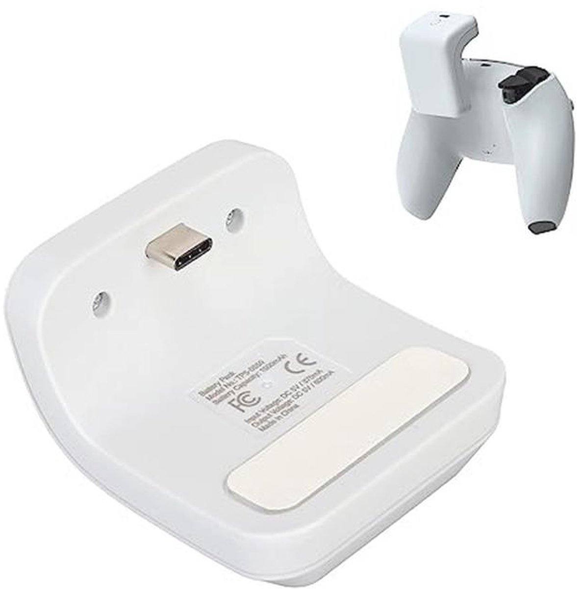 Oplaadbare Batterijvervanging met USB-C voor Controllers - 1500mAh Snel Opladen