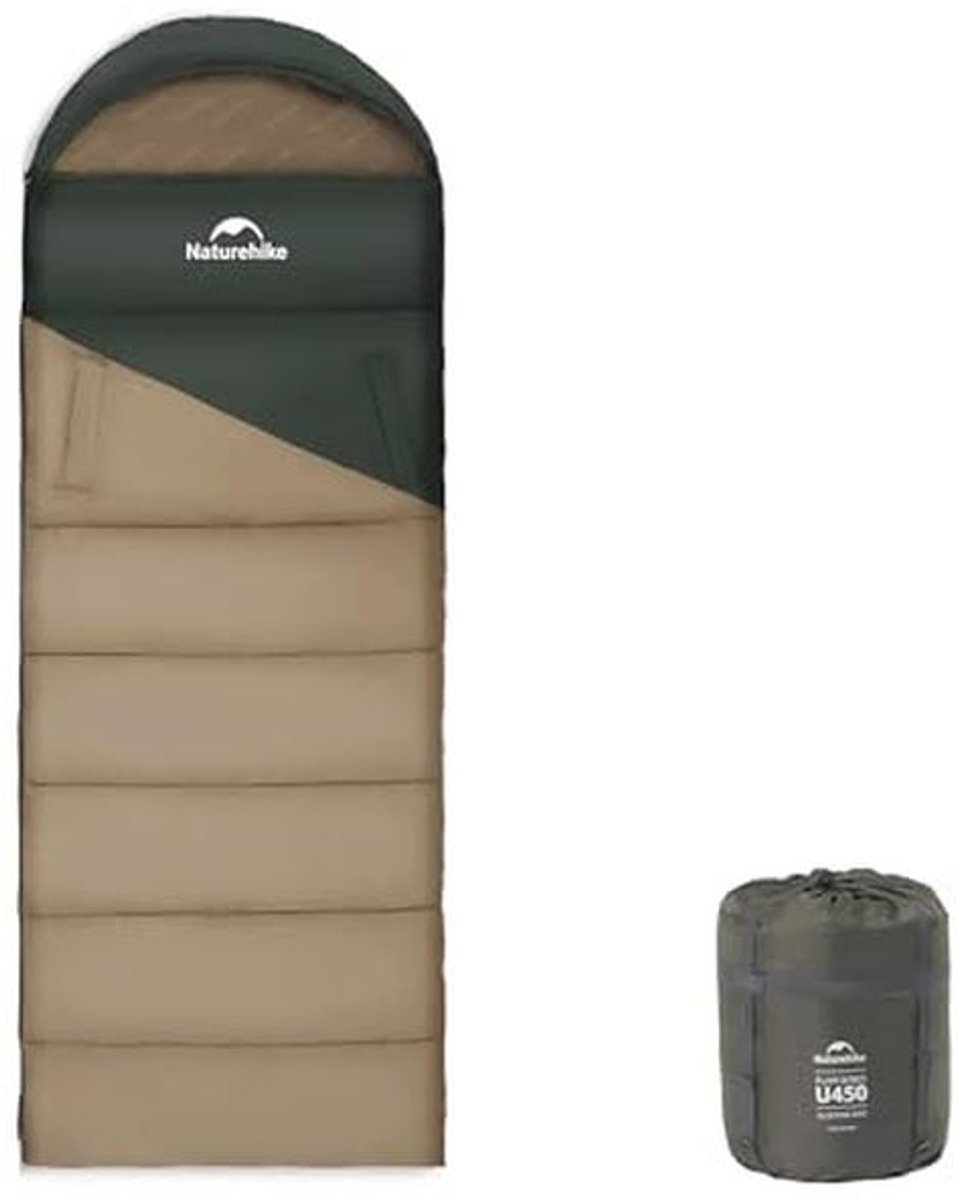 Lichte en Comfortabele Slaapzak met Capuchon voor Camping en Outdoor Avonturen
