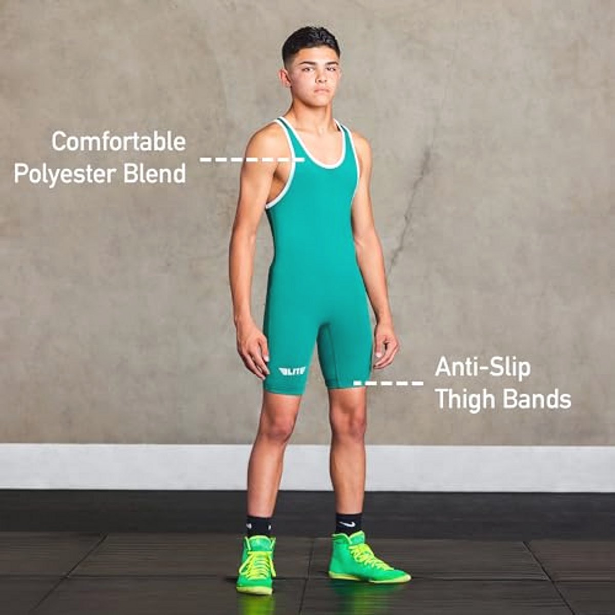 Wrestling Tanktop voor Heren - Powerlifting en Standaard Worsteluniform
