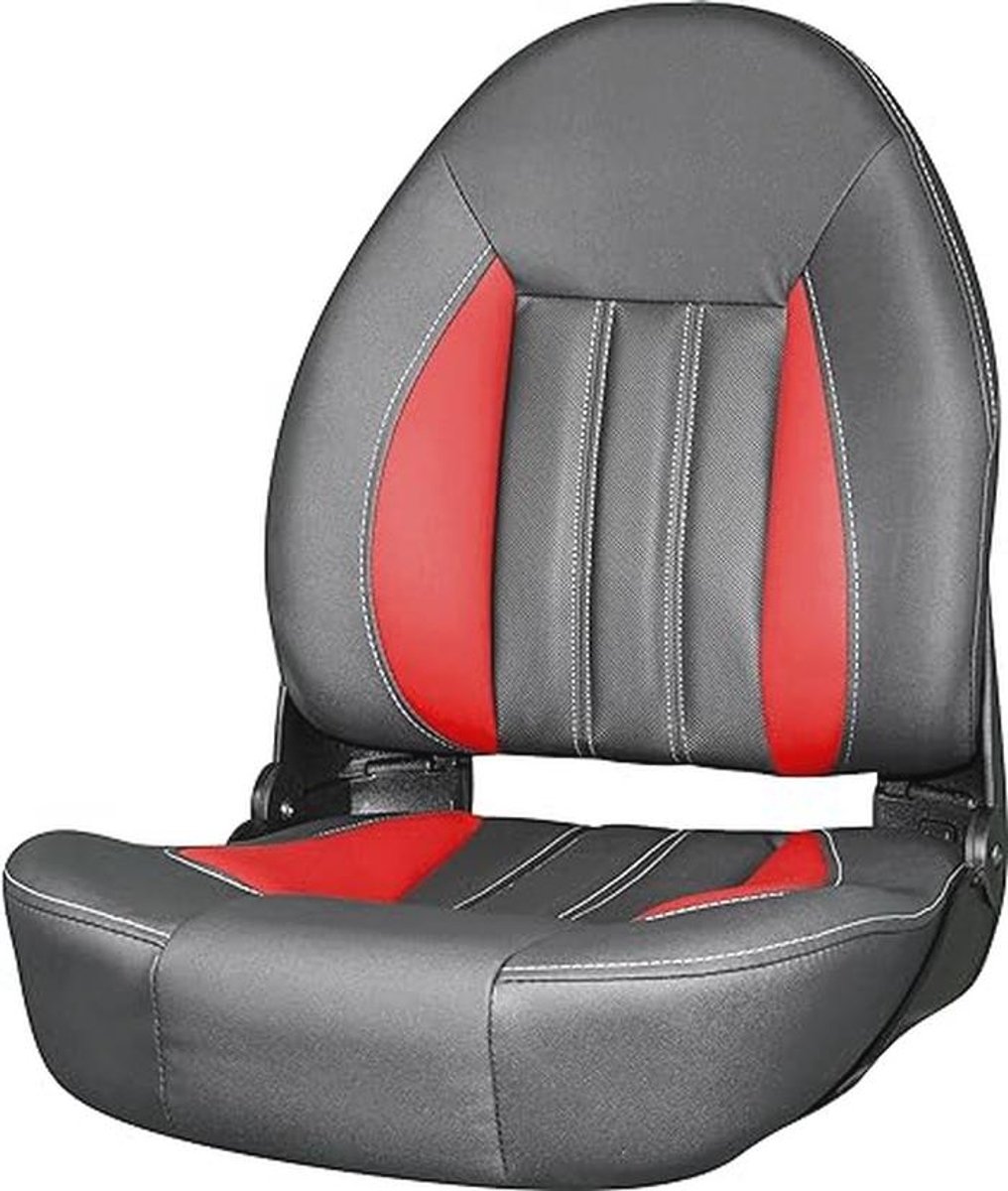 Ergonomische Bootstoel met Uitstekende Rugondersteuning - UV-bestendig, 250kg Capaciteit