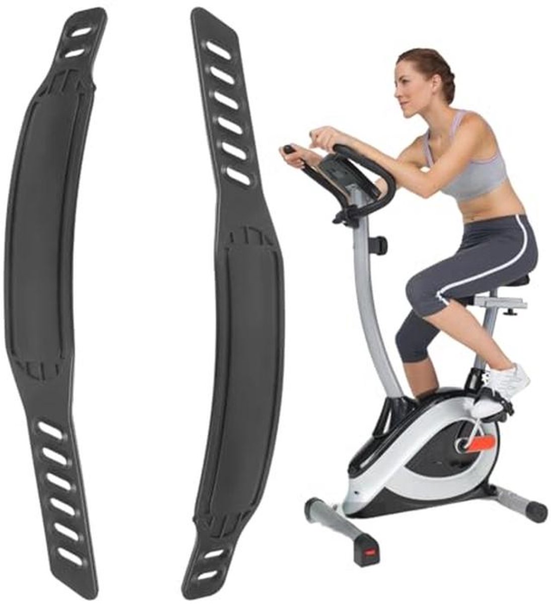 Universele Fietspedaalriemen voor Hometrainers – Set van 2