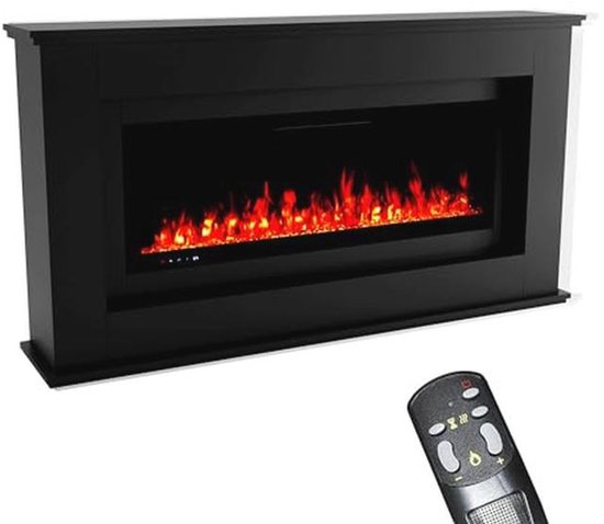 GLOW FIRE Staande haard ZEUS - Elektrische haard met verwarming