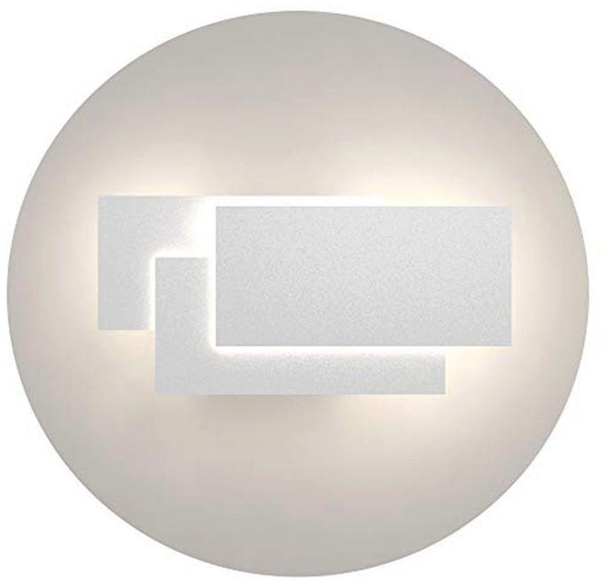 Moderne Led-wandlamp voor Binnen, 24 W, Natuurlijk Wit 4000K-4500K, Wandverlichting voor Woonkamer en Slaapkamer