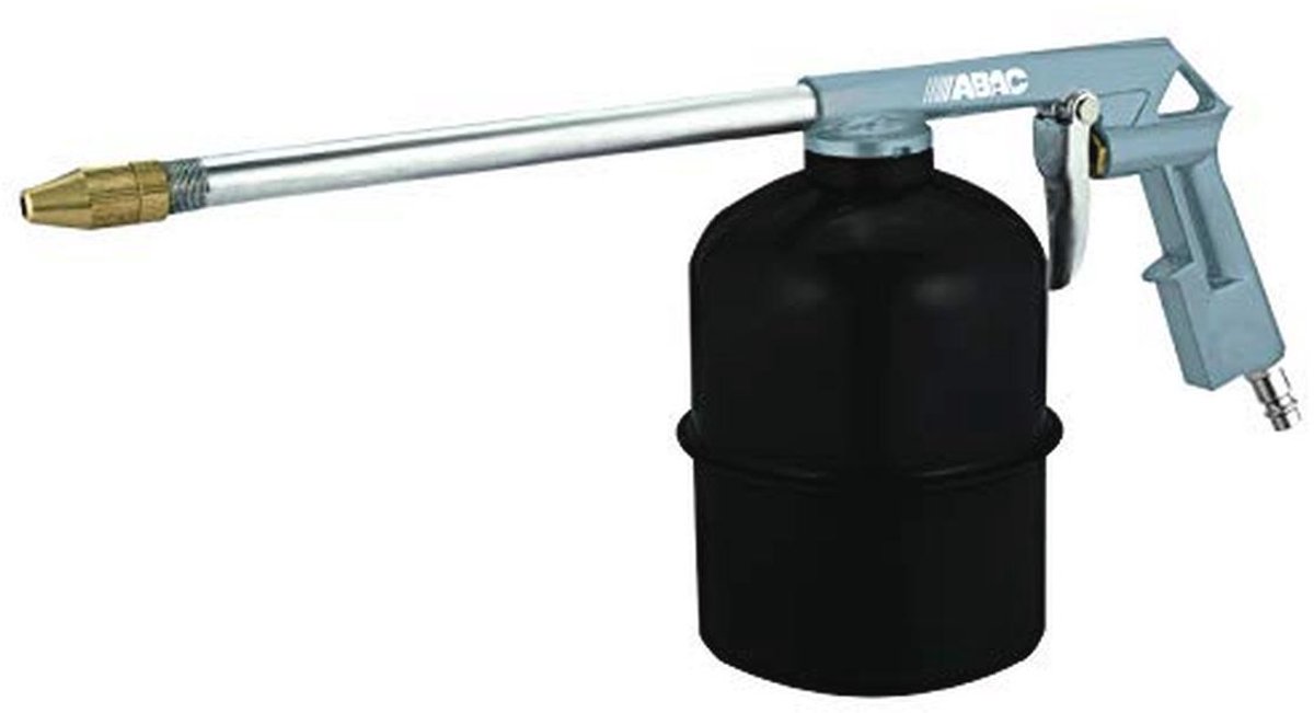 Spuitpistool met Aluminium Zuigbeker 900 ml en Spuitbuis 200 mm