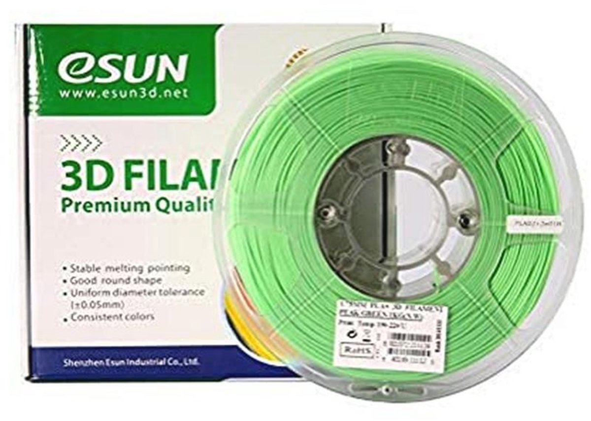 PLAPlus Filament Peak Green 1,55 kg - Hoogwaardige 3D-print materiaal