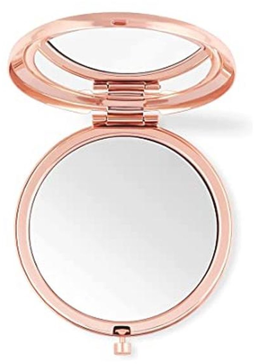 Ronde Dubbele Zakspiegel met Vergrootglas - Perfect voor Make-up