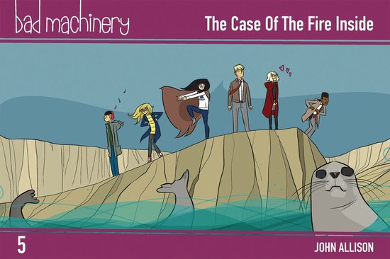 Bad Machinery- Bad Machinery Vol. 5 - cover