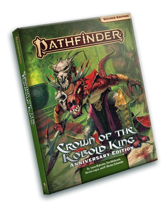 Pathfinder Adventure: Crown of the Kobold King Anniversary E ... - cover