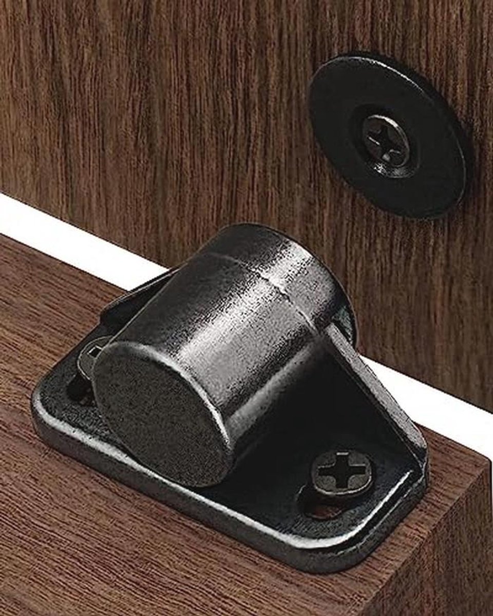 Magnetische deurvanger - Sterke deurmagneten voor kasten en lades (2 stuks)