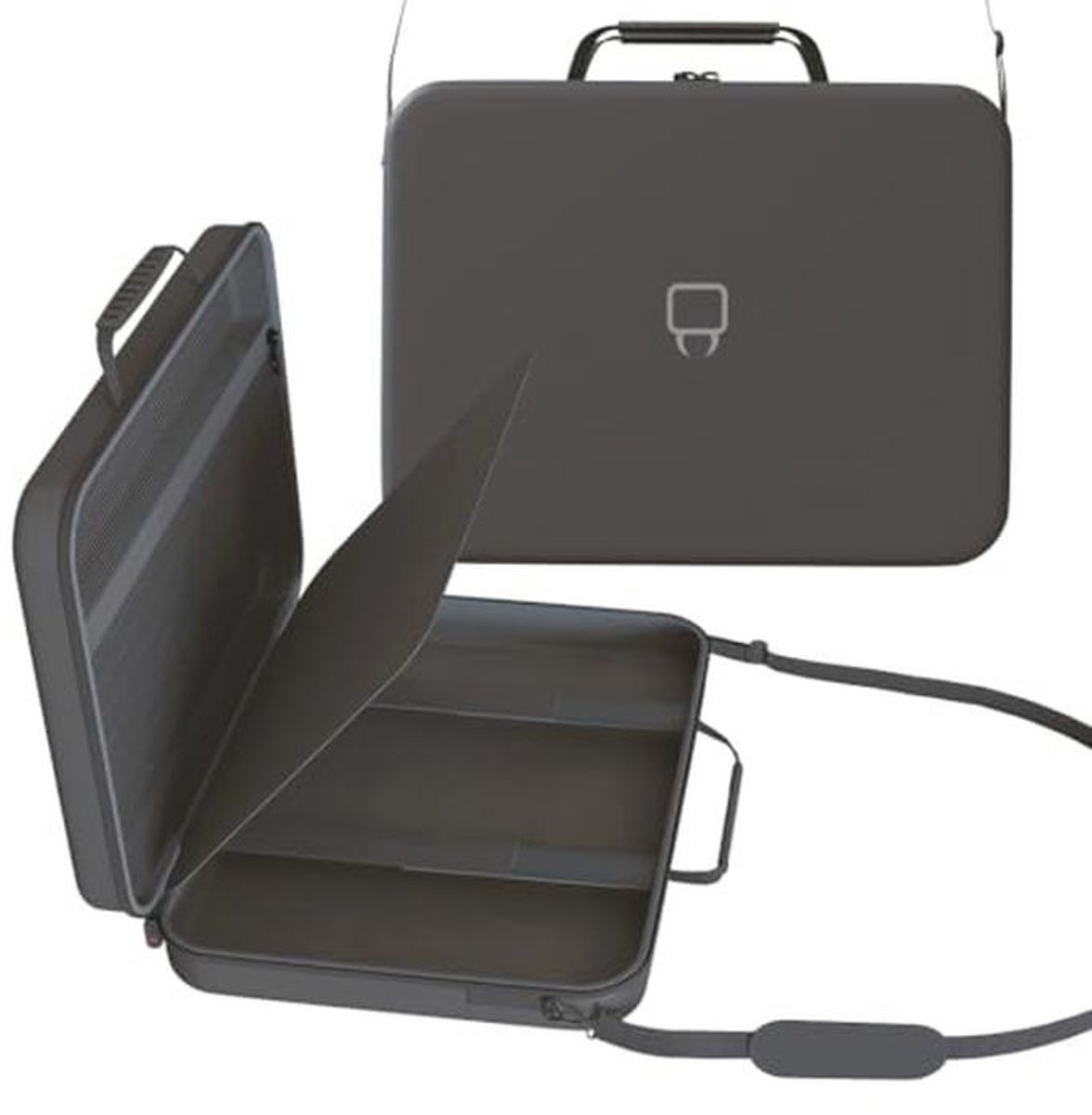 18-inch laptophoes met harde EVA-schaal en zachte voering - ultieme bescherming voor uw laptop