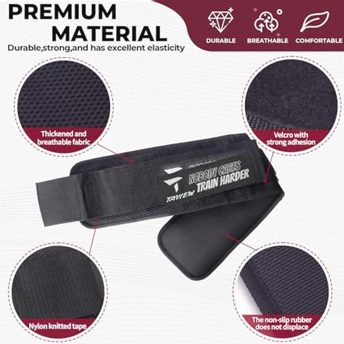 Heupgordel Gym Heupgordel voor Booty Workouts en Glute - afbeelding 2