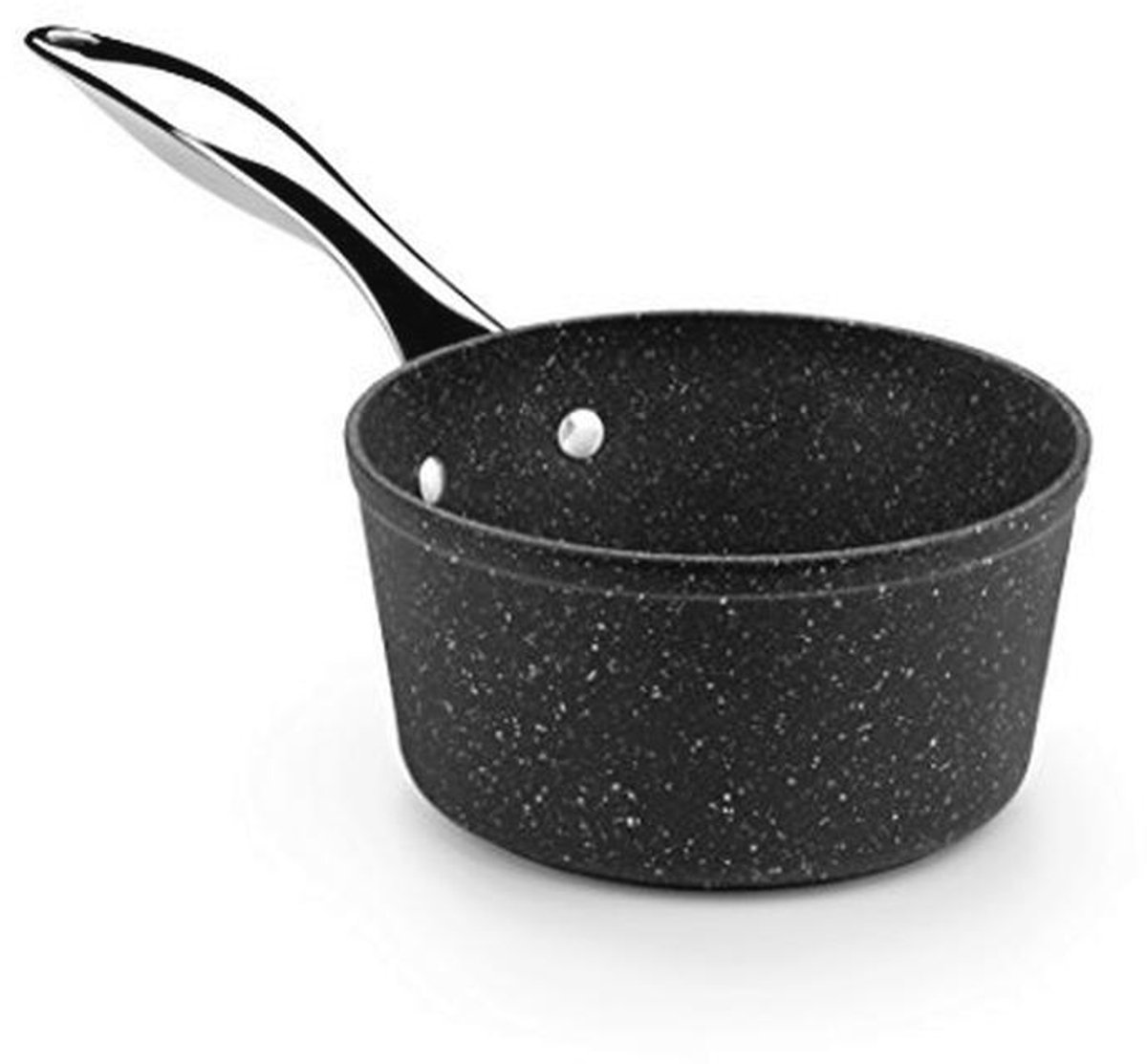 Aluminium Kookpan met Steencoating - 16 cm, Geschikt voor Alle Hittebronnen