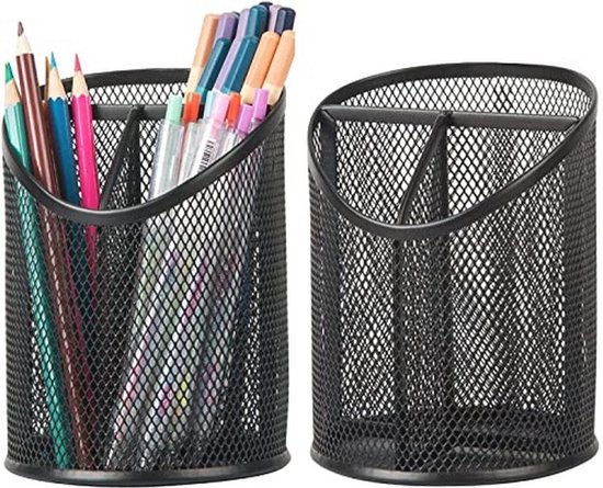Hoxfly Transparante Penselenhouder – 2 Stuks, Uittrekbaar, Ideaal Voor Penselen, Pennen En Lippenstiften