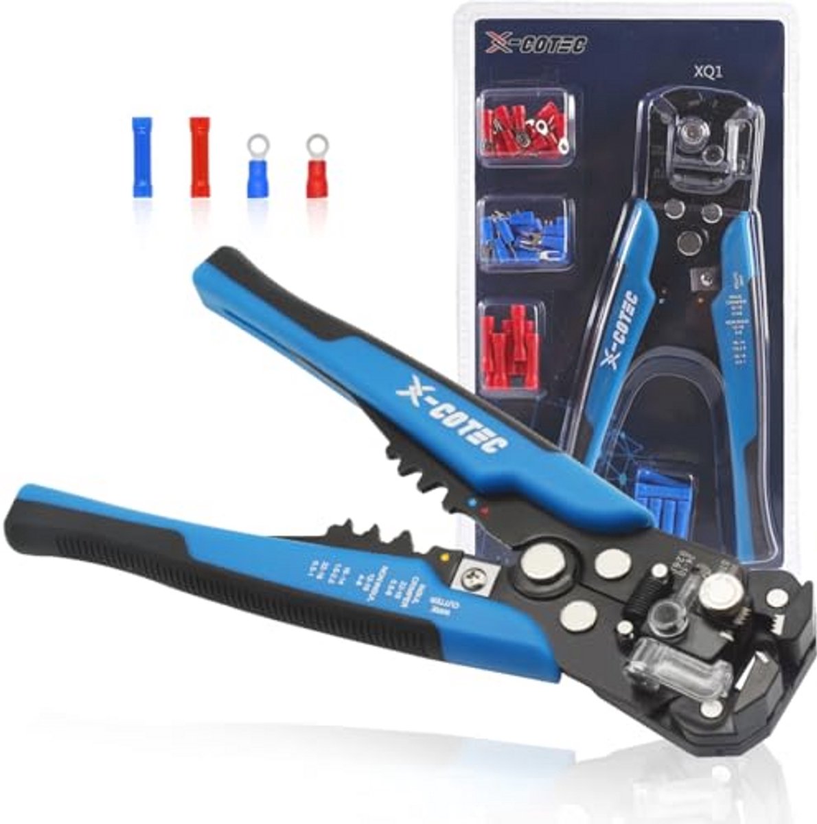 3-in-1 Draadstripper met Automatische Functie - Kabelstripper en Krimptang