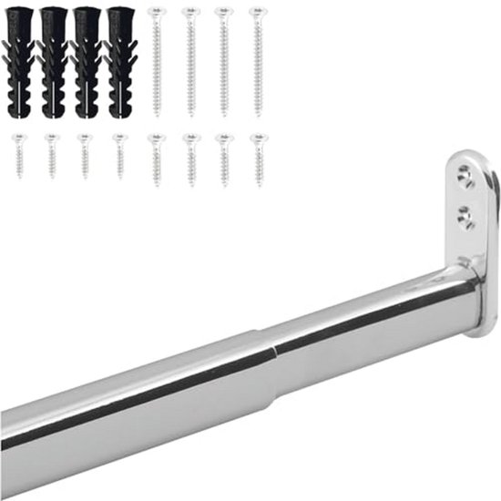 Uittrekbare Kledingstang Van Roestvrij Staal, 38-99 Cm, Verstelbaar