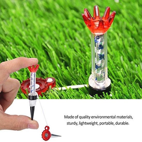 Herbruikbare Golf Magnet T-sets - Set van 4 Kunststof Golftees in Blauw en Rood voor Training van Merkloos — afbeelding 3