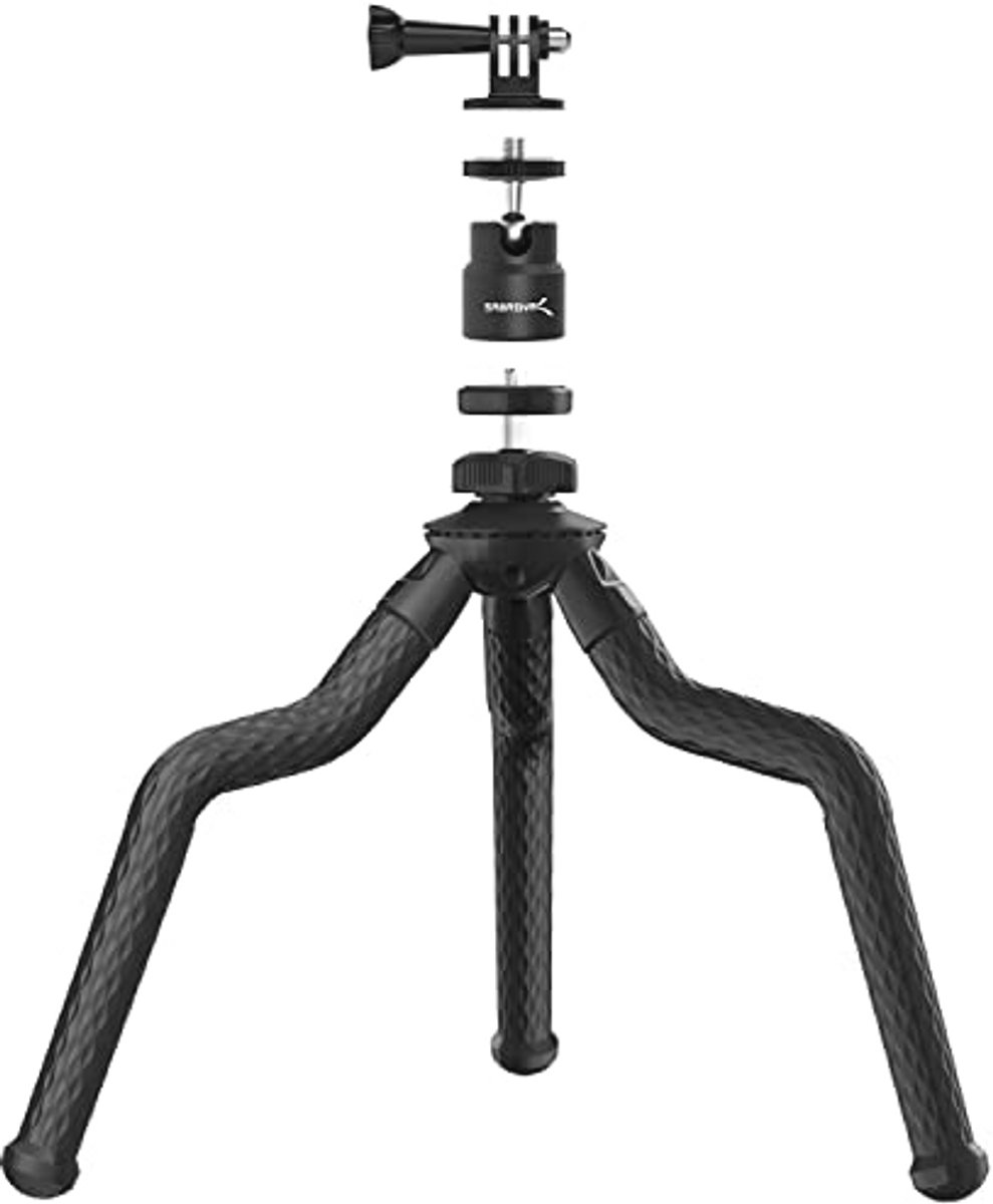 Universeel Flexibel Statief met Balhoofd voor Camera's en Smartphones