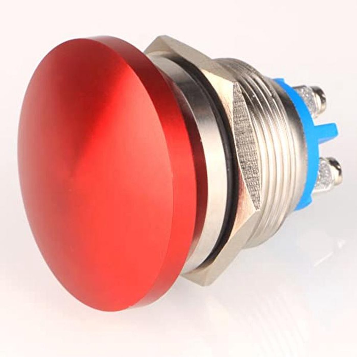 Momentary Drukknop Ronde Startknop 22mm - IP66 Bescherming - Zelfreset Koepelvormige Mechanisme