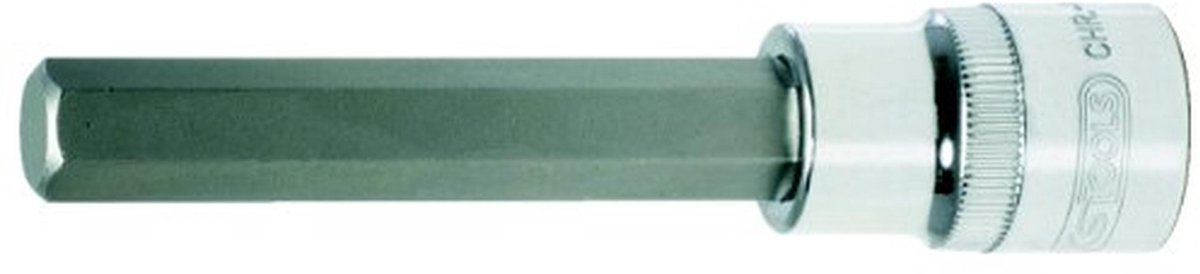 1/2" CHROMEplus Bit-dopsleutel binnenzeskant 9mm - Lange uitvoering voor handmatig gebruik