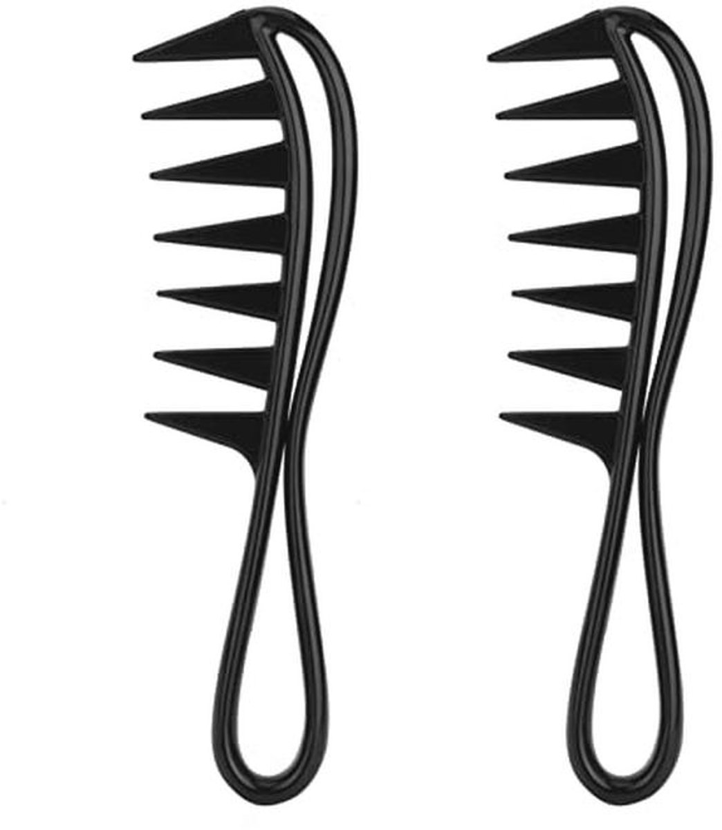 Brede Tandkam Set voor Haarstyling - Antistatische Kammen voor Elke Haartype