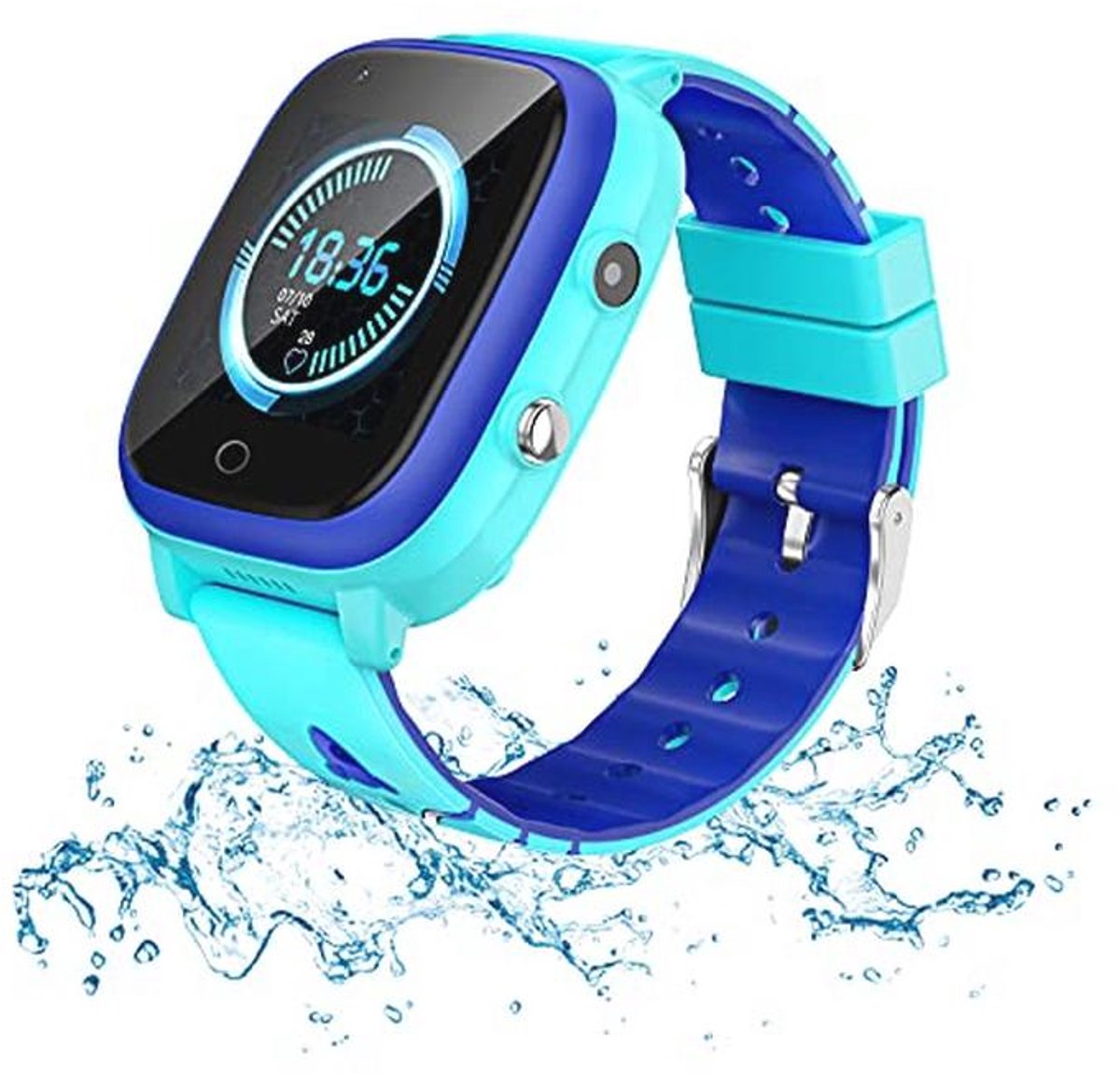 4G GPS Tracker Smartwatch voor Kinderen - Waterdichte Slimme Horloge met Videobellen en Digitale Camera