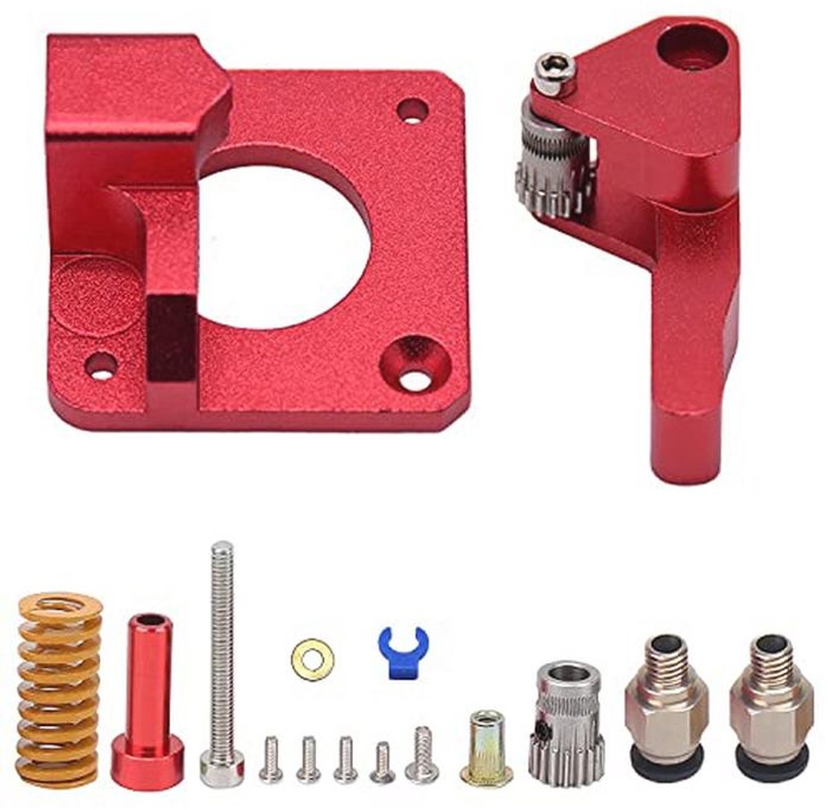 Upgrade Dual Gear Extruder voor 3D-printer - Verbeter je Filamentvoer
