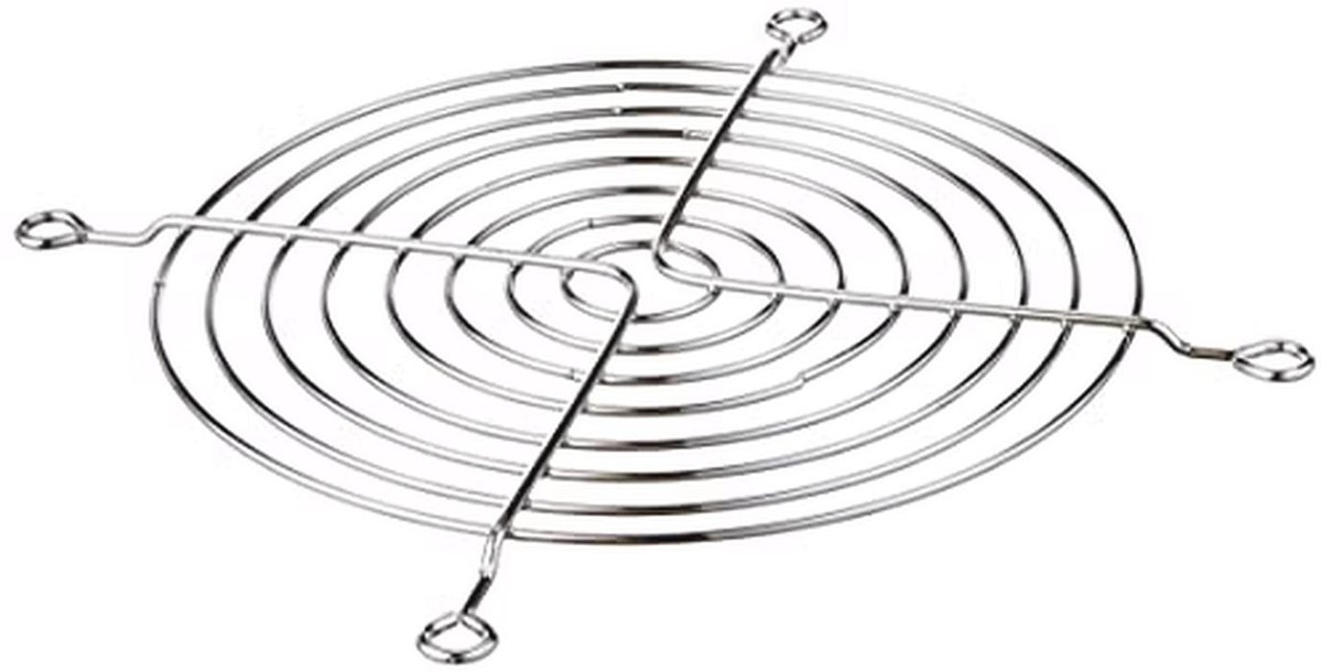Ventilatorrooster 120 mm - Beschermrooster voor Stalen Ventilatoren