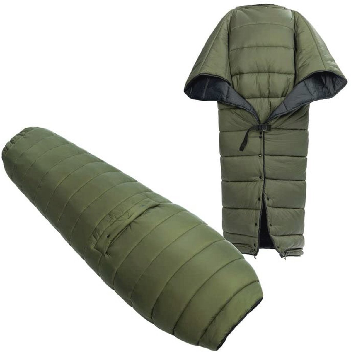 Lichte Camping Quilt voor Hangmat en Backpacking, Ultralight Poncho en Deken voor Outdoor Avonturen