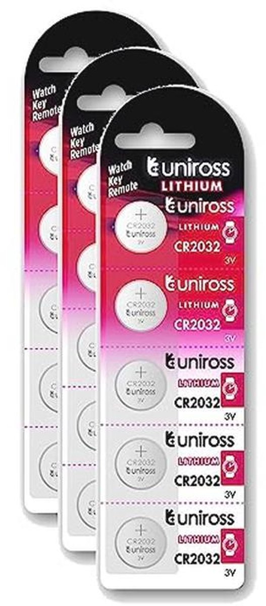 Lithiumbatterijen CR2032 (3V) - 3 stuks