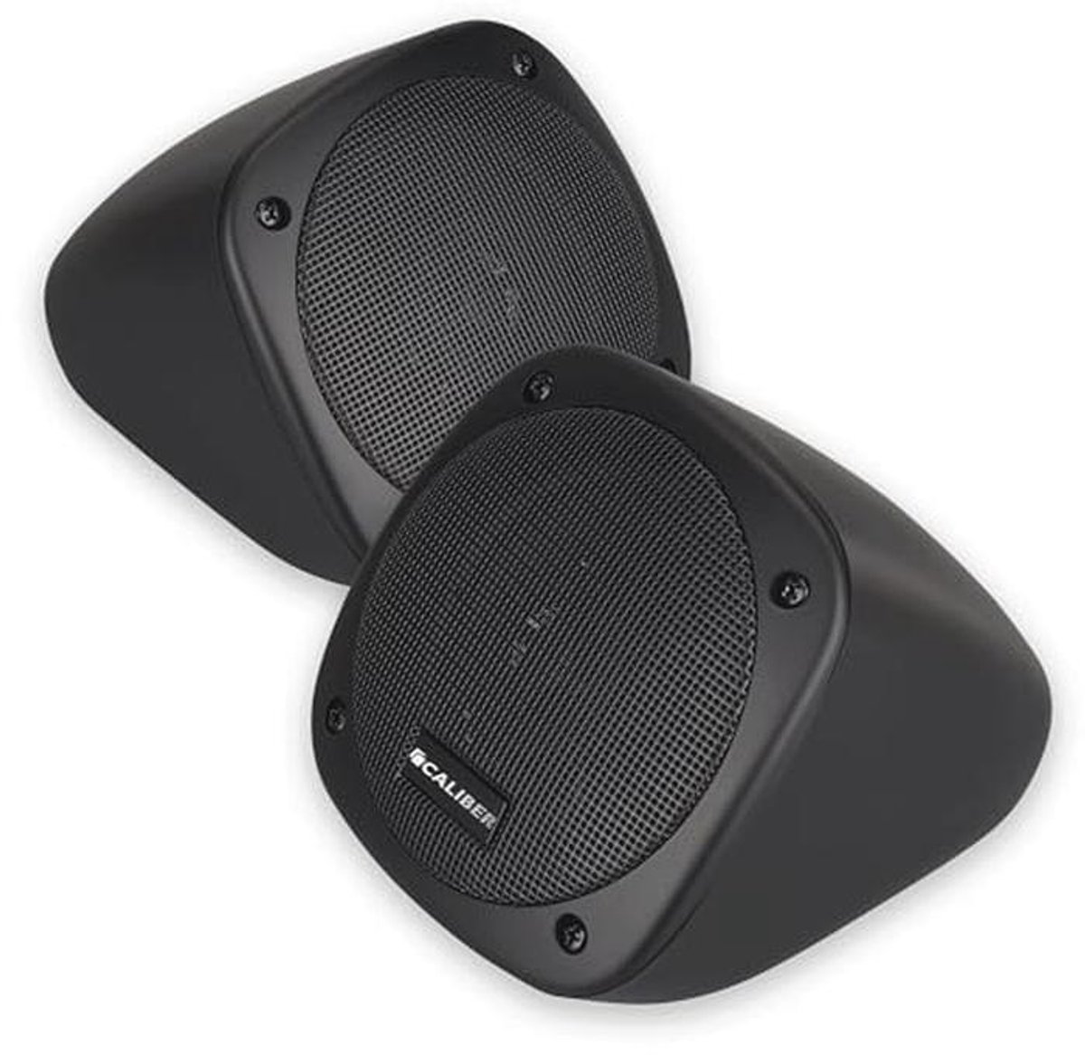 Auto Luidspreker Set van 2 - 80W Max, 40W RMS - Geschikt voor Opbouw - Zwart