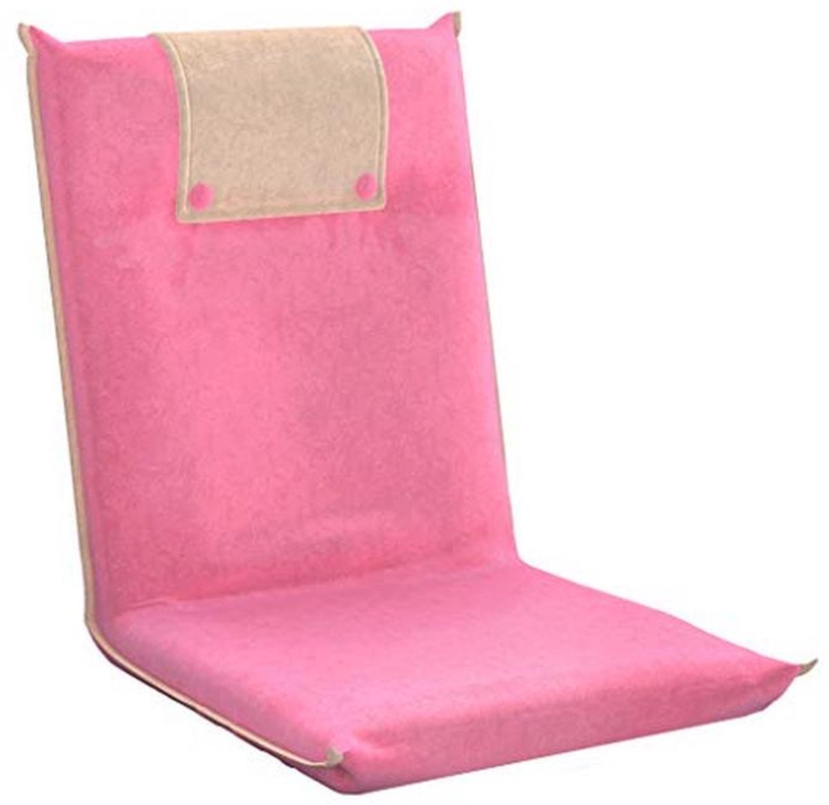 Vloerstoel met Rugleuning voor Comfortabel Zitten en Liggen – Ideaal voor Meditatie, Yoga en Relaxen