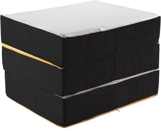 Vouwmatras Futon 140 x 200 cm voor Camping en Reizen - Orthopedisch Schuim — afbeelding 4
