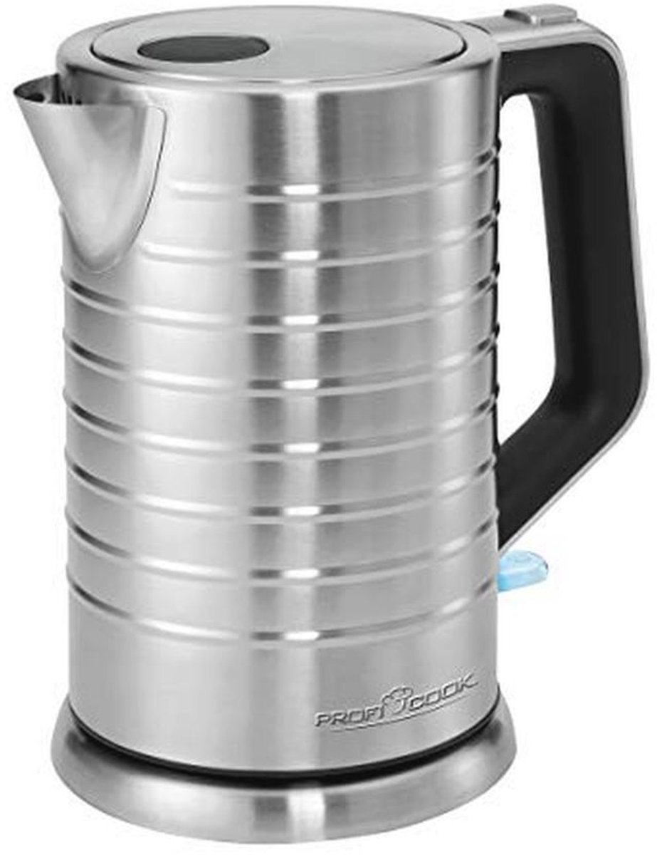 Waterkoker 1,7 liter - 1850-2200 Watt - 360° draaibare voet - Zilverkleurig