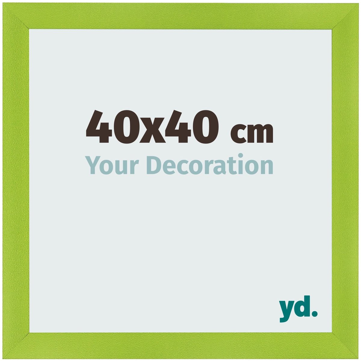 yd. Your Decoration - Fotolijst 40x40 cm - MDF - Groen - Pisa