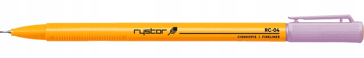 Rystor RC-04 Fineliner - Paars - 0,4 mm