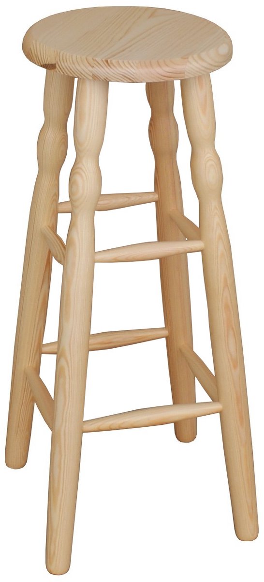 Houten Barpot 79cm Hoog - Massieve Tak