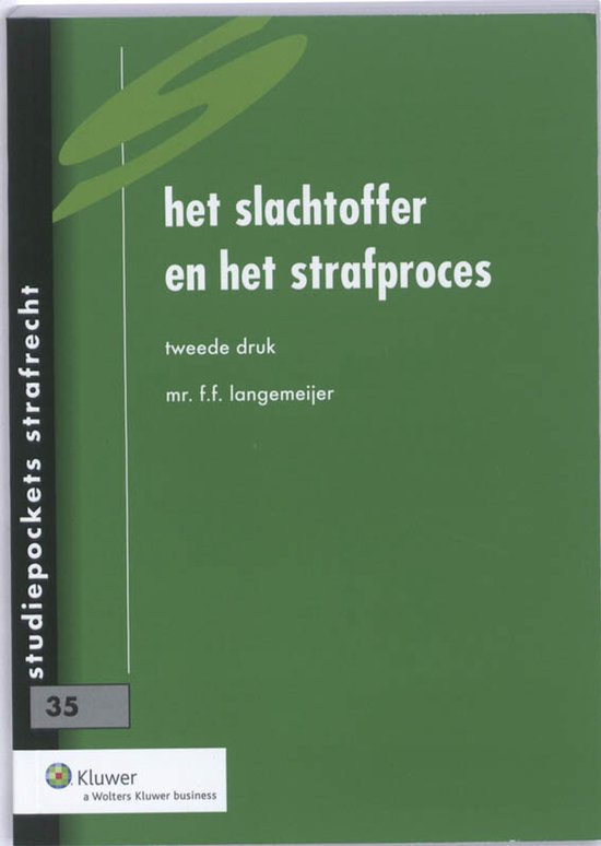 Studiepockets strafrecht 35 - Studiepocket strafrecht 35 Het ... - cover