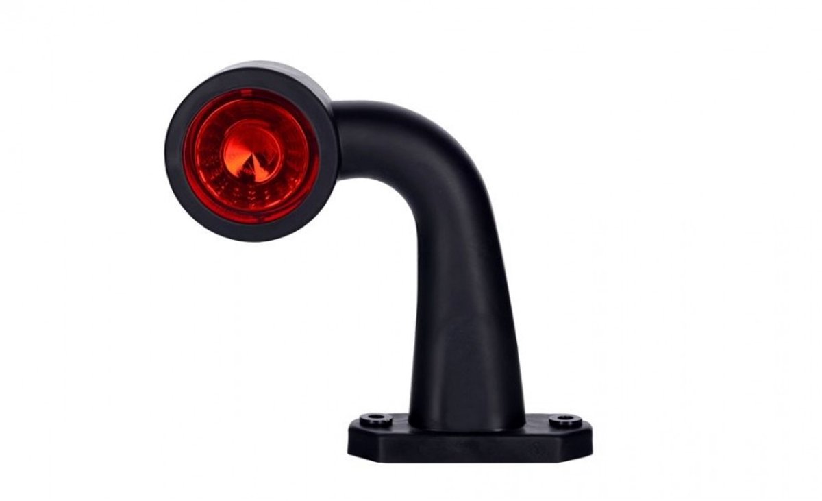 led breedtelamp rechts 140mm 2x led - aanhanger zijlamp - zijlicht - breedtelicht