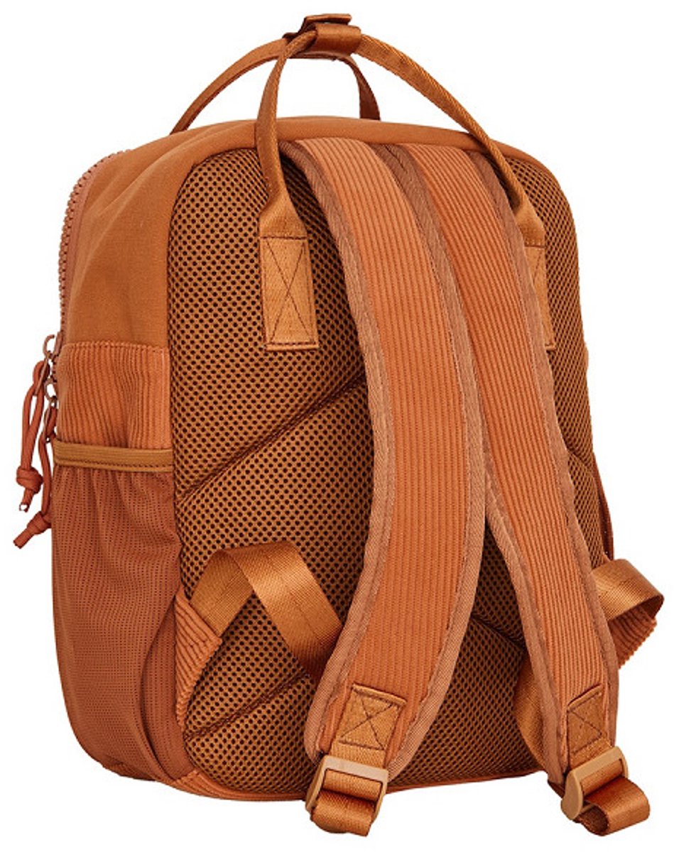 New Rebels Ribbi Juno Handel Backpack mini – Ribstof 900D Polyester 13L Lichtgewicht & Comfortabel – 23x10x31 cm – Dames & Heren Rugzak Coffee Brown – foto 2