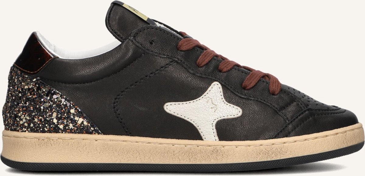 Ama Brand Deluxe Sun Sneakers - Leer - Dames - Zwart - Maat 39