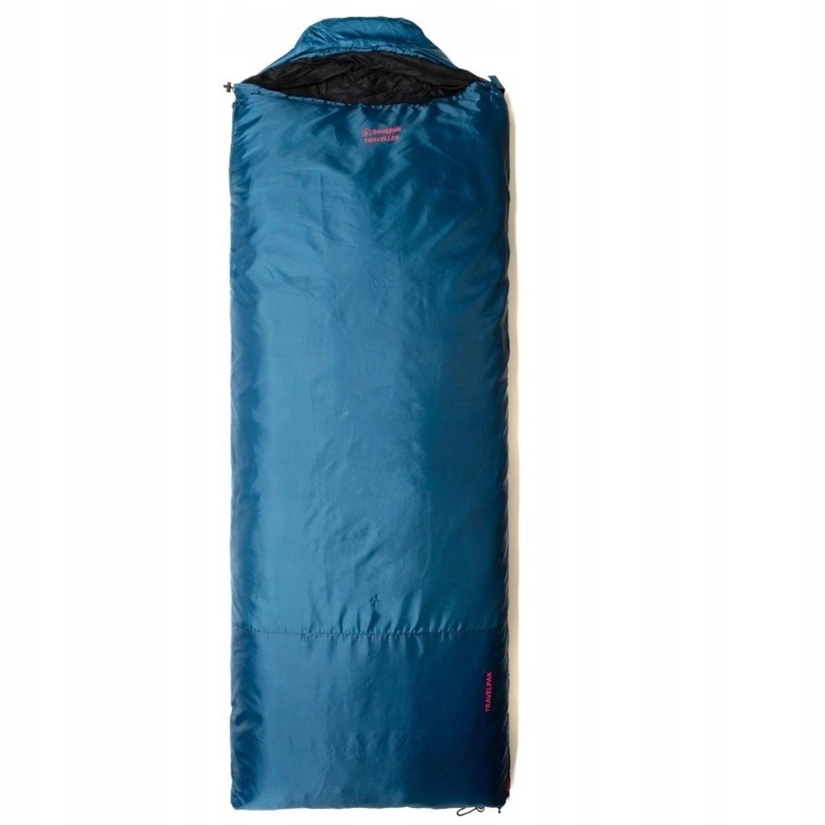 Snugpak Travelpak Traveller Slaapzak - Blauw, 7°C, 900g, Muggennet