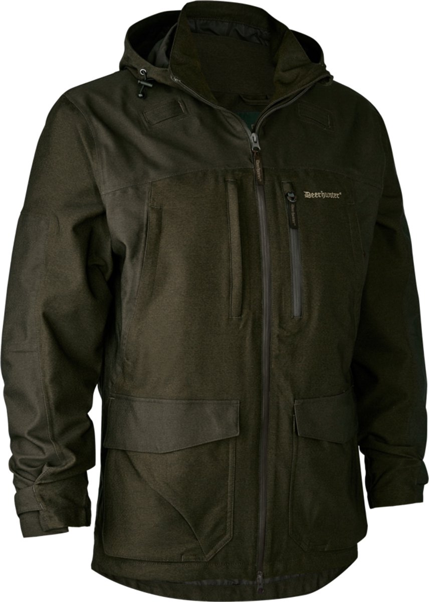 Deerhunter Chasse Jas wind/waterdichte jas outdoor jas Night Melange Groen